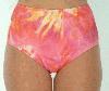 Tankini Pink Tie Dye Brief Bottom image